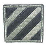 3rd Infantry Division ACU Patch Foliage Green