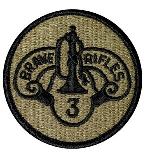 3rd armored cavalry regiment ACR OCP Patch With Hook Fastener