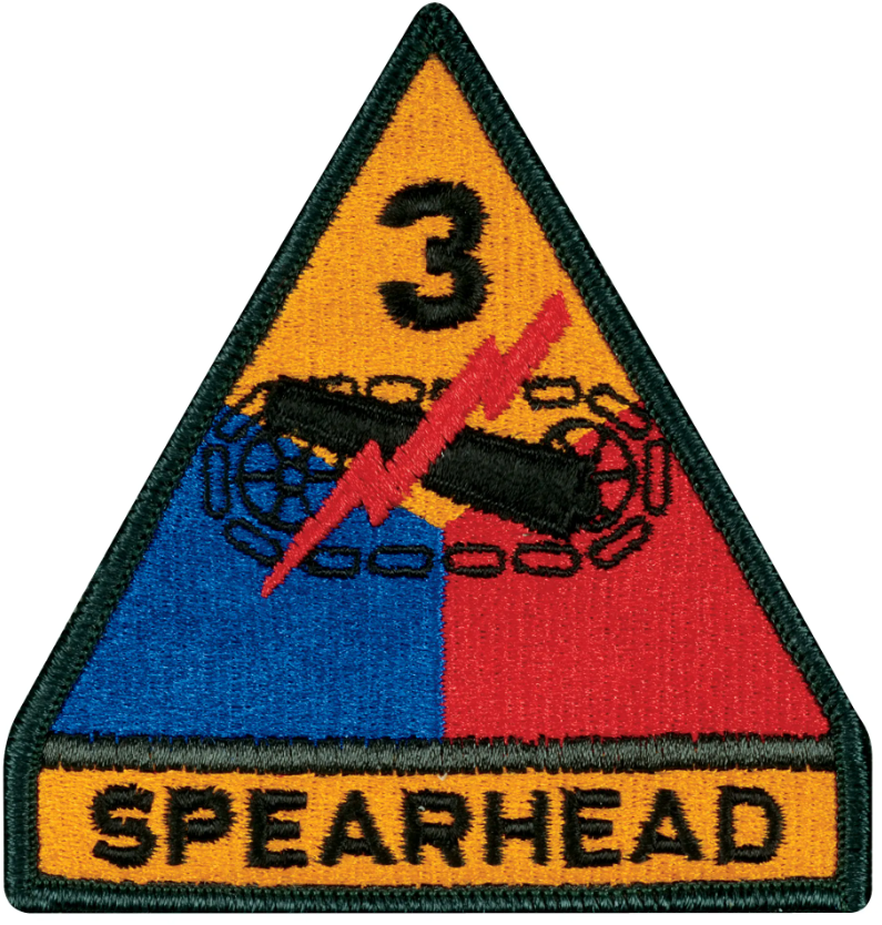 3rd Armored Division Full Color Dress Patch