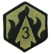 3rd Chemical Brigade OCP Patch - Scorpion W2