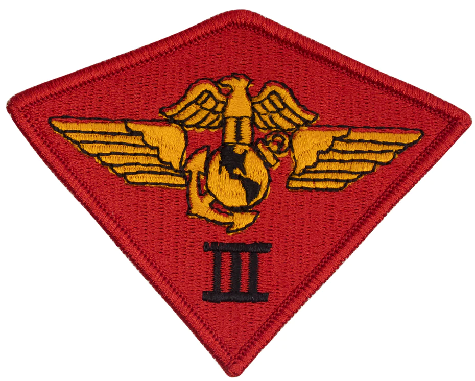 3rd MAW (Marine Air Wing) USMC Full Color Patch