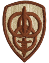 3rd Personnel Command Desert Patch - Closeout Great for Shadow Box