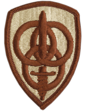 3rd Personnel Command Desert Patch - Closeout Great for Shadow Box