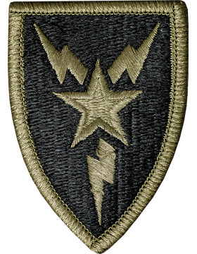 3rd Signal Brigade OCP Scorpion Patch with Hook Fastener