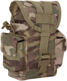 Rothco MOLLE II Canteen & Utility Pouch - OCP Multicam