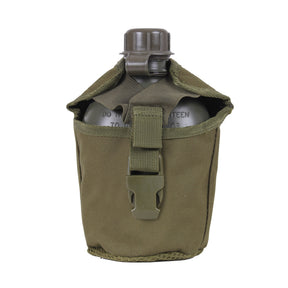Rothco MOLLE Compatible 1 Quart Canteen Pouch / Cover Olive Drab