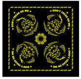 Rothco Don't Tread On Me Bandana - 22 x 22 inch