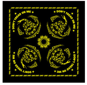 Rothco Don't Tread On Me Bandana - 22 x 22 inch