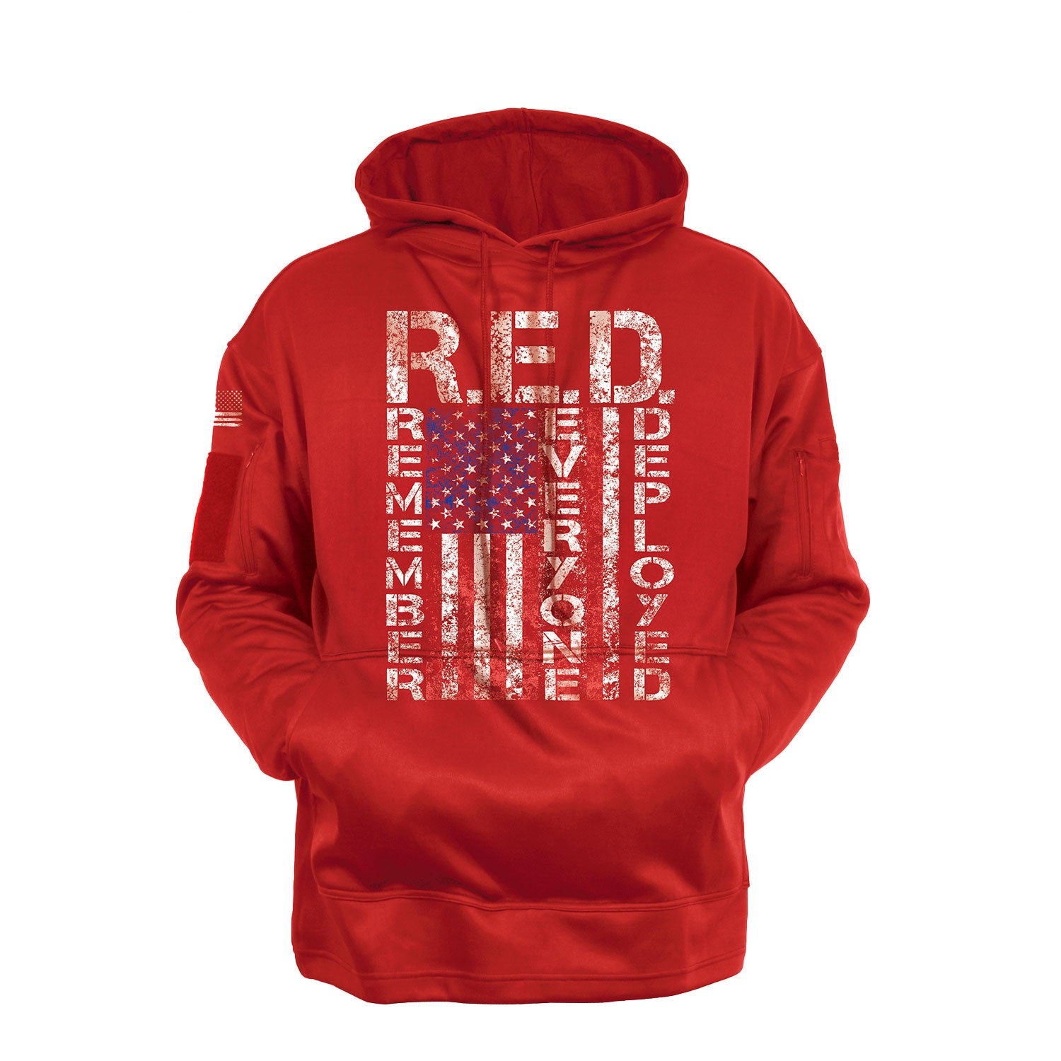 Rothco Concealed Carry R.E.D. (Remember Everyone Deployed) Hoodie