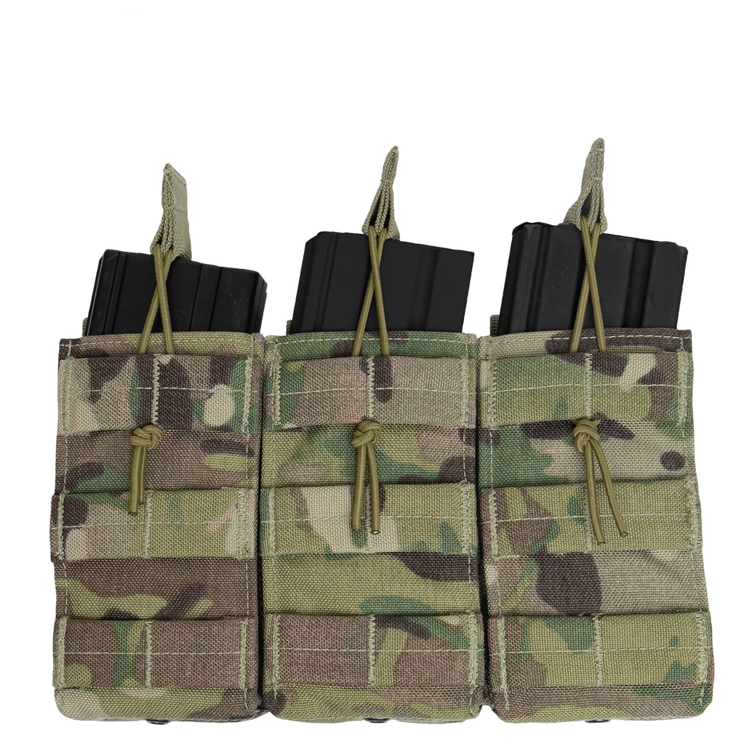 Rothco MOLLE Open Top Triple Mag Pouch Multicam