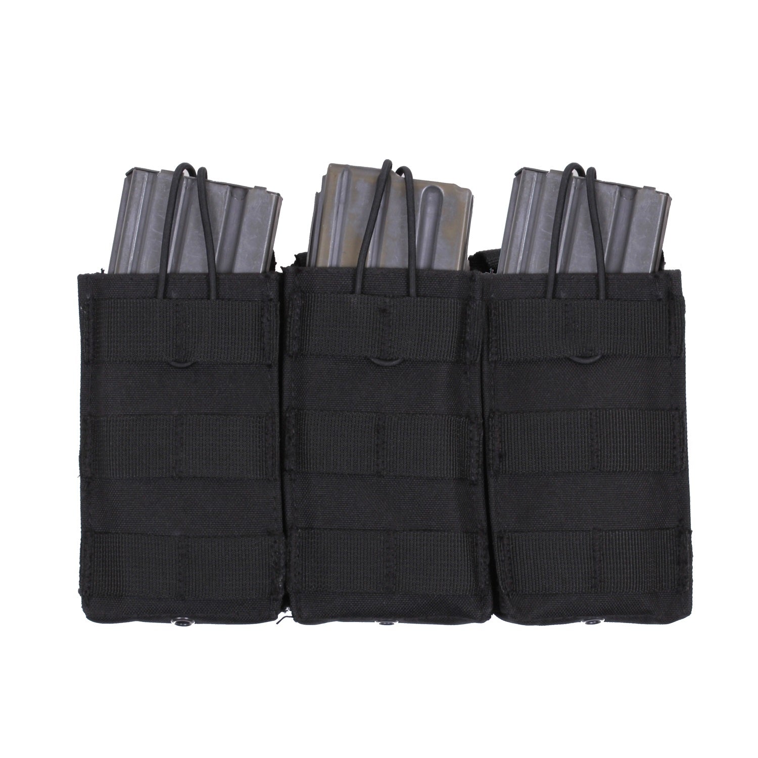 Rothco MOLLE Open Top Triple Mag Pouch Black