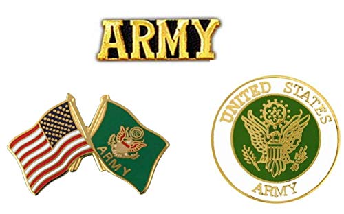 U.S. Army Pins - Novelty Hat Pin 3 PACK