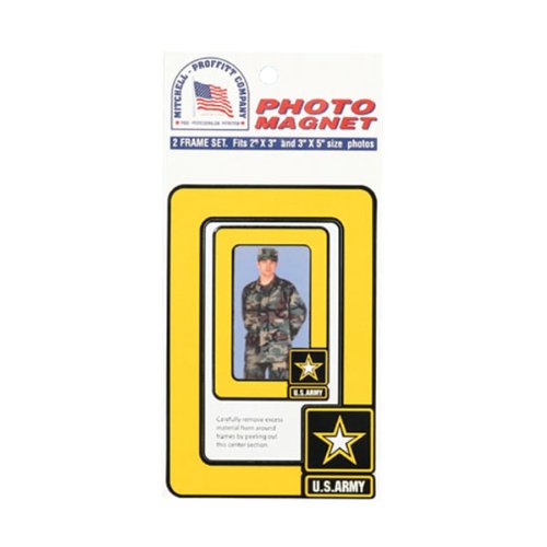 U.S. Army Star Photo Frame Magnet