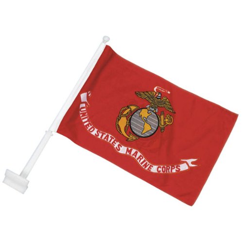 U.S. Marine Corps Car Flag