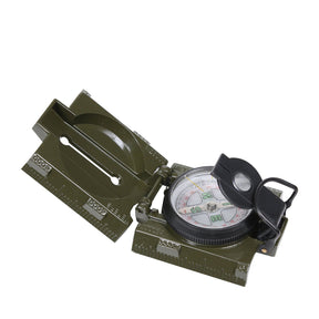 Rothco Military Marching Compass with LED Light Olive Drab