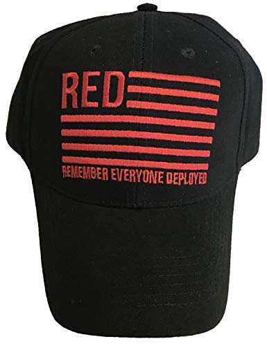 Eagle Crest R.E.D. Remember Everyone Deployed Black Hat