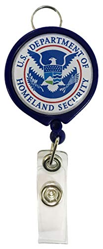 U.S. Department of Homeland Security Retractable Badge Holder