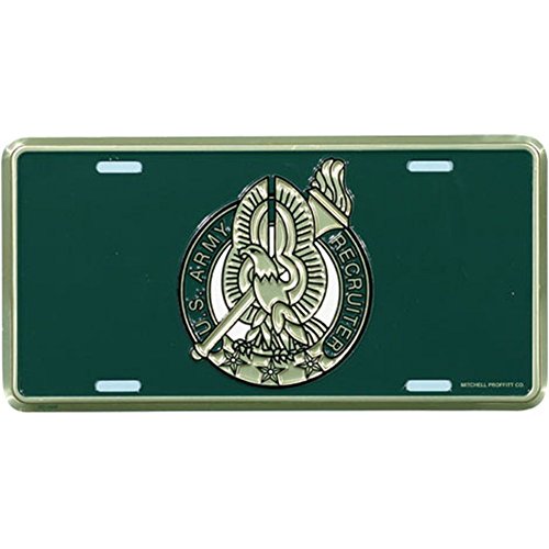 Honor Country U.S. Army Recruiter License Plate