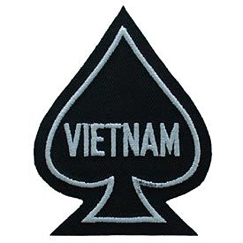 Eagle Emblems PM0249 Patch-Vietnam,Spade/Ace (3 inch)