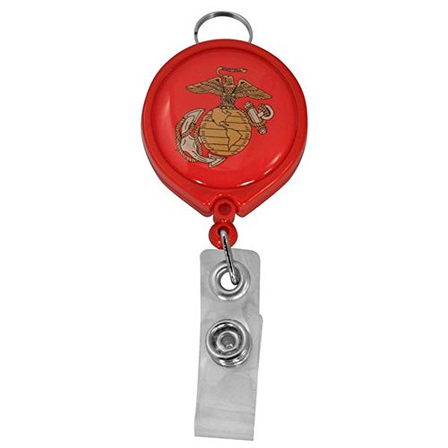 U.S. Marine Corp Retractable Badge Holder