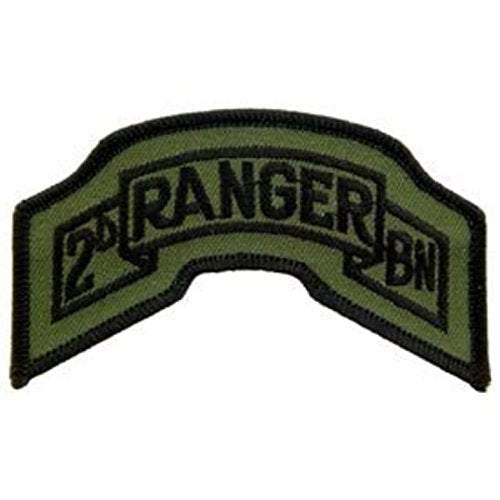 Eagle Emblems PM0104 Patch-Army,Tab,Rang.02ND (Subdued) (3.75 inch)