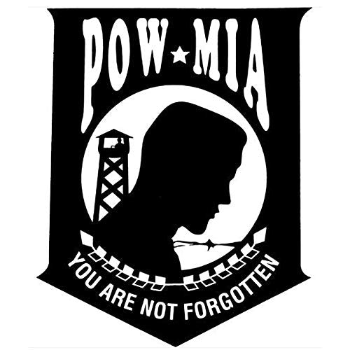 POW-MIA You are Not Forgotten Window Decal