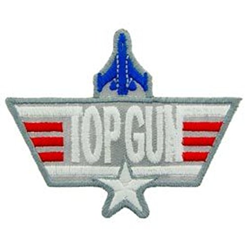 Eagle Emblems PM0187 Patch-Usn,Top Gun,Grey (3.5 inch)