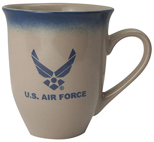 U.S. Air Force Wing Logo 16oz Cream Latte Coffee Mug