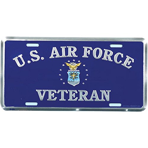 Honor Country US Air Force Veteran License Plate