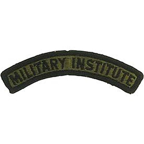 Eagle Emblems PM0284 Patch-Army,Tab,Milt.Inst. (4 inch) - CLEARANCE!
