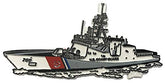 USCGC Bertholf Ship Small Cut-Out Magnet