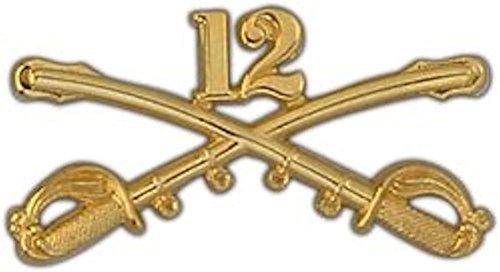 12th Cavalry Large Pin