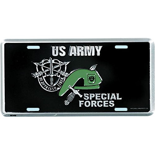 Honor Country U.S. Army Special Forces License Plate