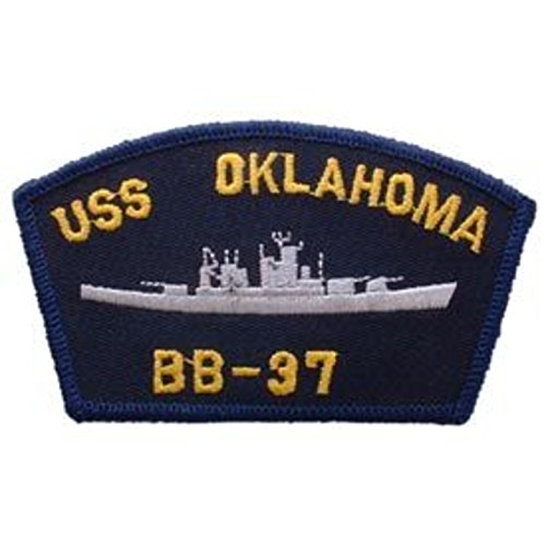 Eagle Emblems PM0231 Patch-USS,Oklahoma (3x5.25 inch)