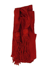 Civil War Silk Military Officer's Sash - Red