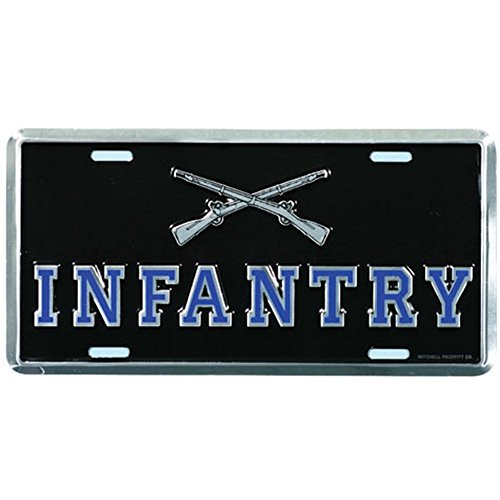 Honor Country Infantry License Plate