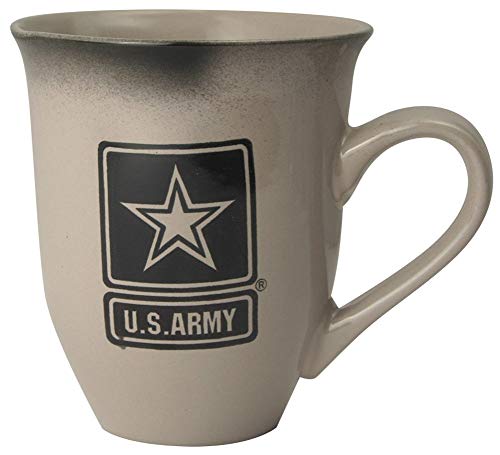 U.S. Army Star 16oz Cream Latte Coffee Mug