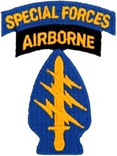 5th Special Forces Airborne Novelty Patch - Blue