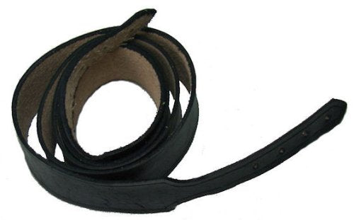 Civil War Reproduction Black Leather Cartridge Box Sling