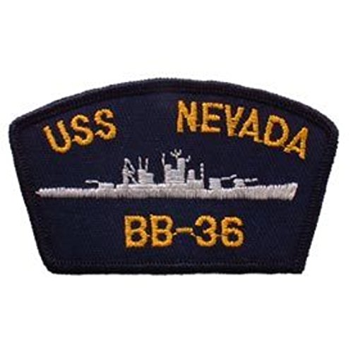 Eagle Emblems PM0225 Patch-Uss,Nevada (3x5.25 inch)