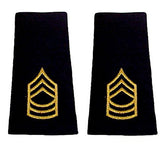 Army Uniform Epaulets - Shoulder Boards E-8 MASTER SERGEANT