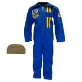 Trooper Kids Blue Angels Flight Suit with Garrison Cap