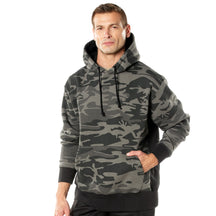 Rothco Every Day Pullover Hooded Sweatshirt Black Camo