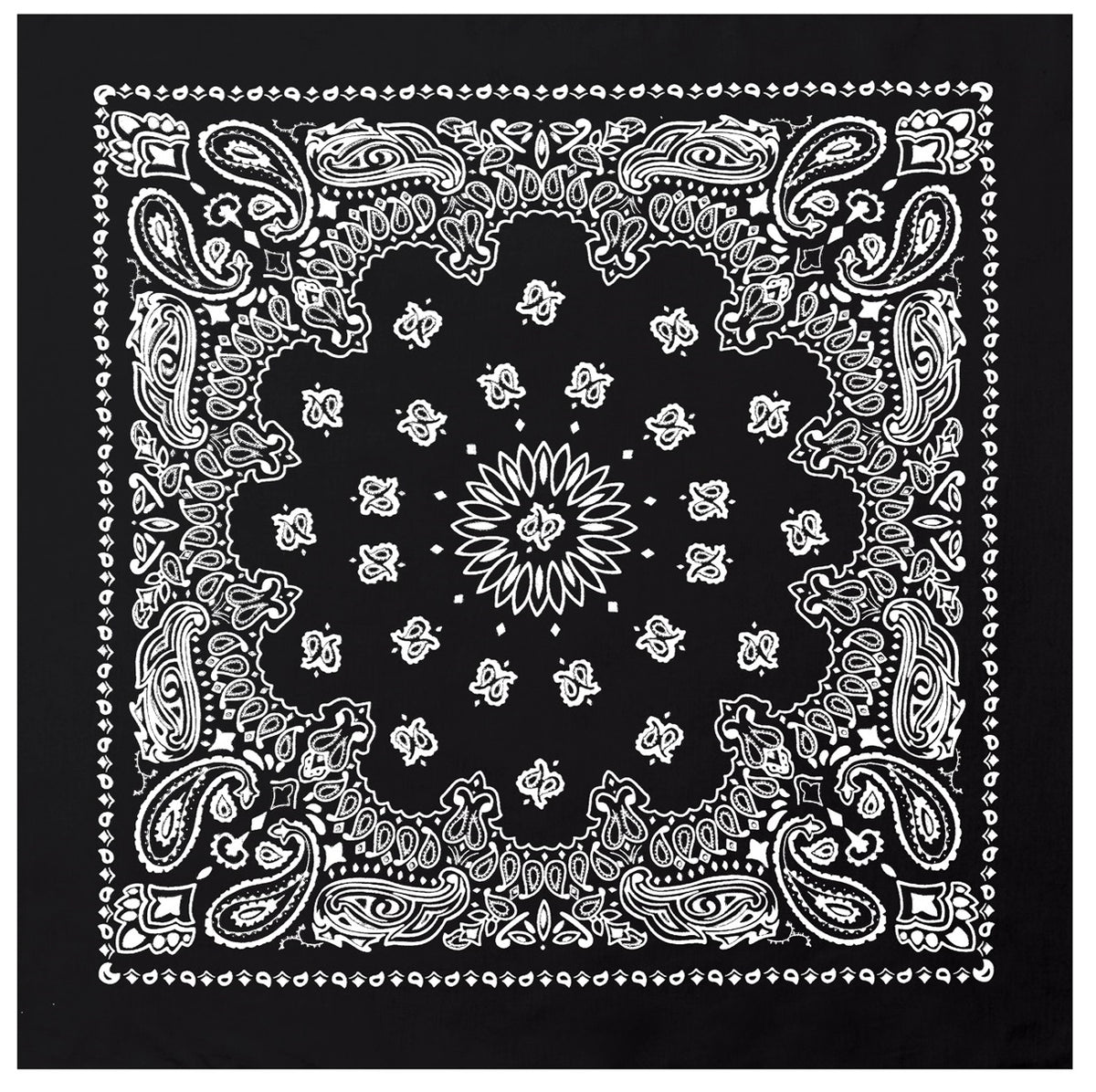 Rothco Trainmen Paisley Bandana – Extra-Large 27” X 27"