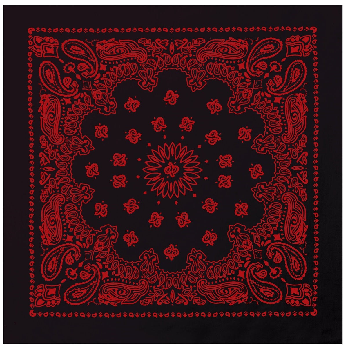 Rothco Trainmen Paisley Bandana – Extra-Large 27” X 27"