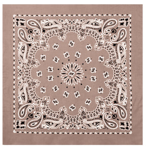 Rothco Trainmen Paisley Bandana – Extra-Large 27” X 27"