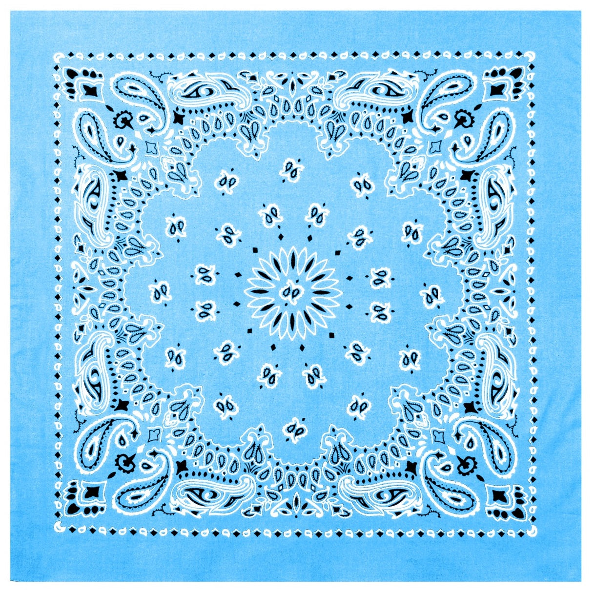 Rothco Trainmen Paisley Bandana – Extra-Large 27” X 27"