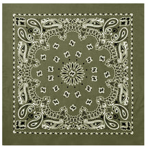 Rothco Trainmen Paisley Bandana – Extra-Large 27” X 27"