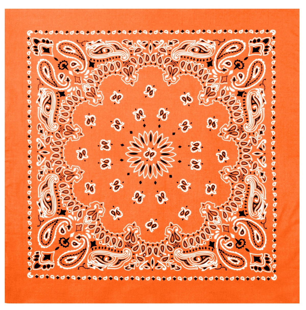 Rothco Trainmen Paisley Bandana – Extra-Large 27” X 27"