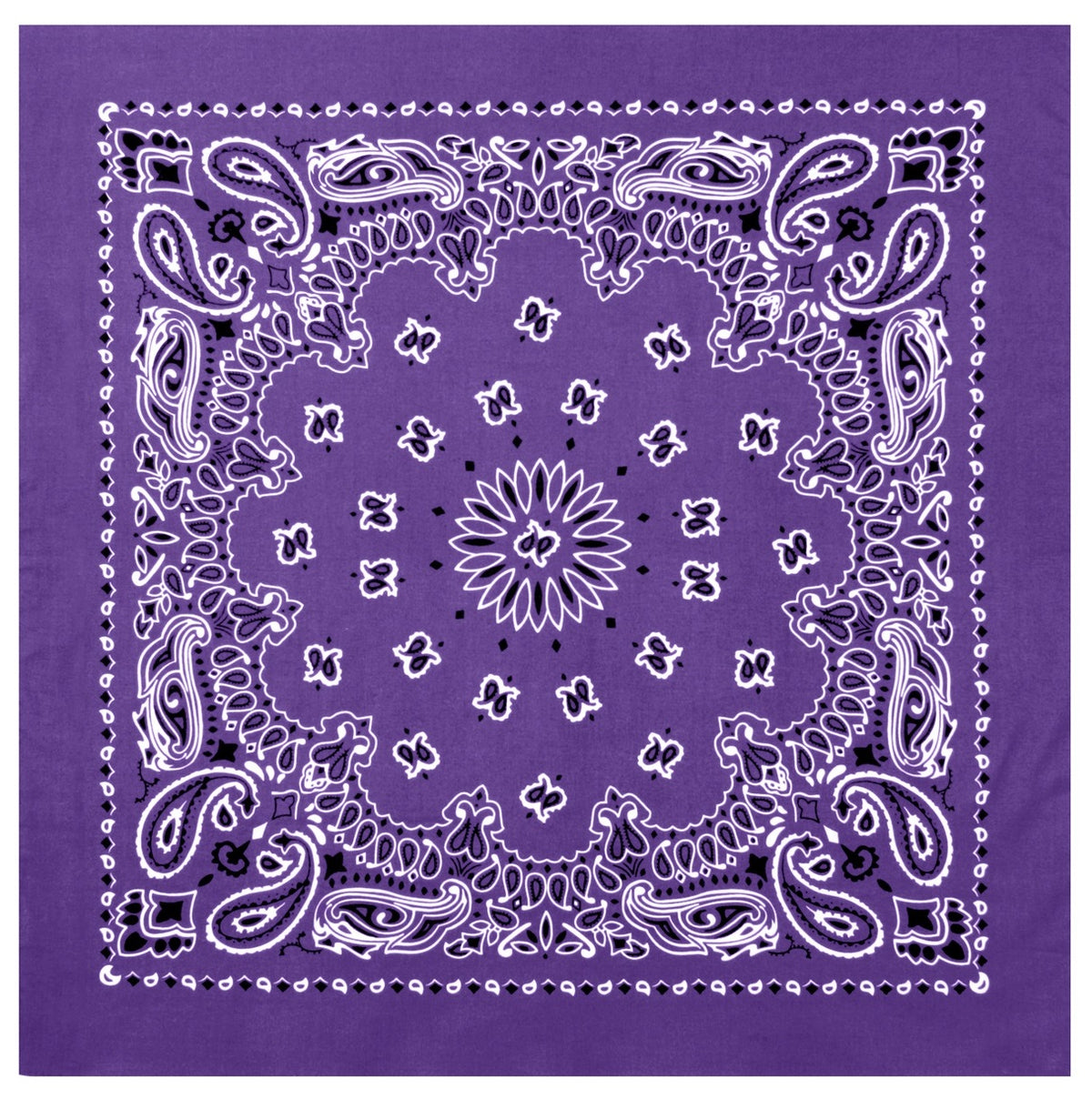 Rothco Trainmen Paisley Bandana – Extra-Large 27” X 27"